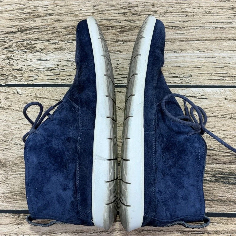 UGG Australia Freamon Chukka Boots Mens 13 Blue Suede Casual 1007645